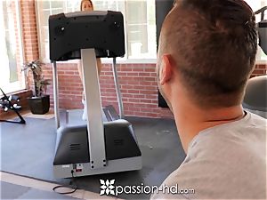 PASSION-HD After school gym ravage with Lilly Ford